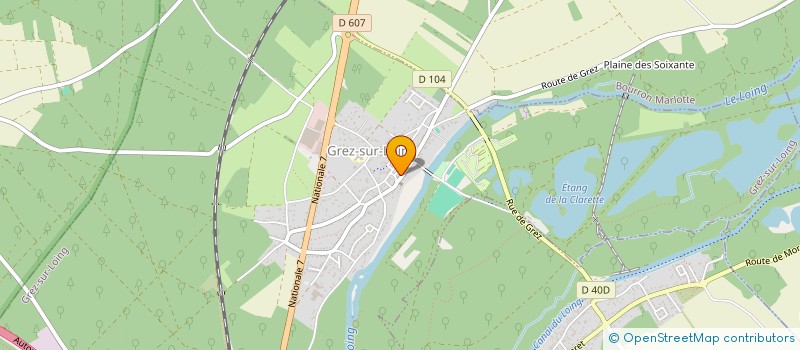 localisation de l'entreprise MONSIEUR ROMAIN LEVEQUE  GREZ-SUR-LOING