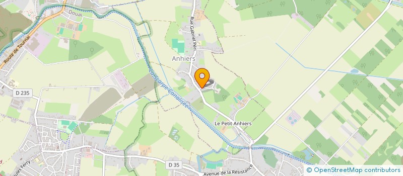 localisation de l'entreprise MONSIEUR ROMAIN LHEUREUX  ANHIERS
