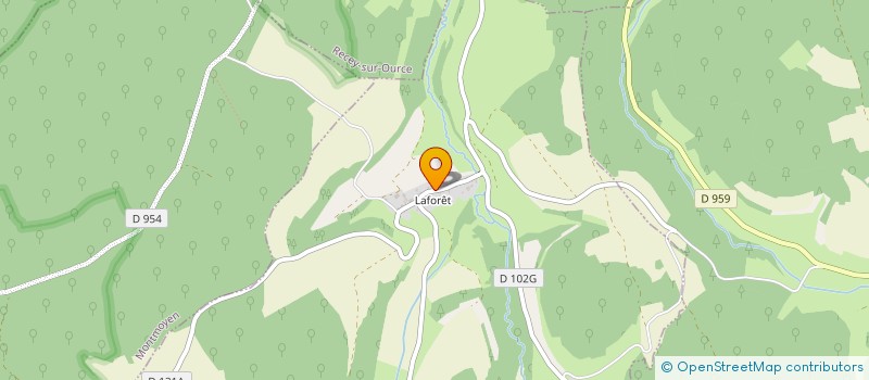 localisation de l'entreprise MONSIEUR ROMAIN LHOMME  TERREFONDREE