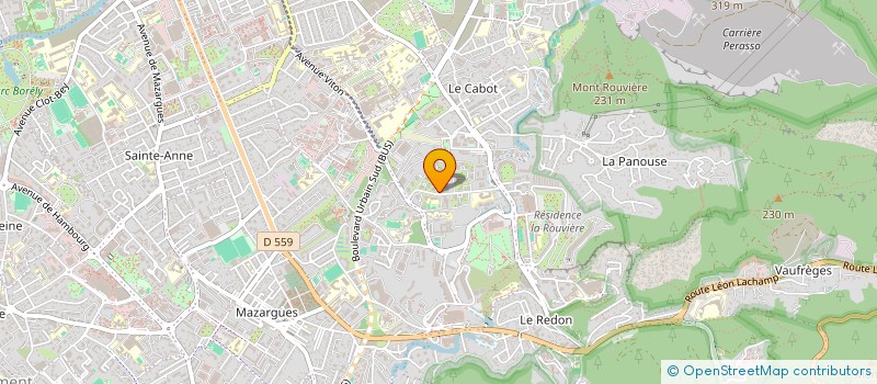 localisation de l'entreprise MONSIEUR ROMAIN LINOSSIER  MARSEILLE