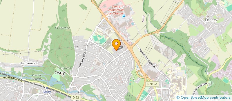 localisation de l'entreprise MONSIEUR ROMAIN LISSORGUE  OSNY