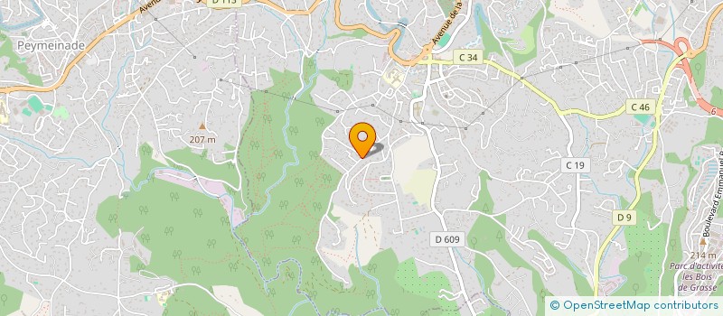 localisation de l'entreprise MONSIEUR ROMAIN LIXON  GRASSE