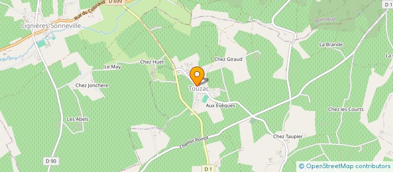 localisation de l'entreprise MONSIEUR ROMAIN LOISEL à CHATEAUNEUF-SUR-CHARENTE