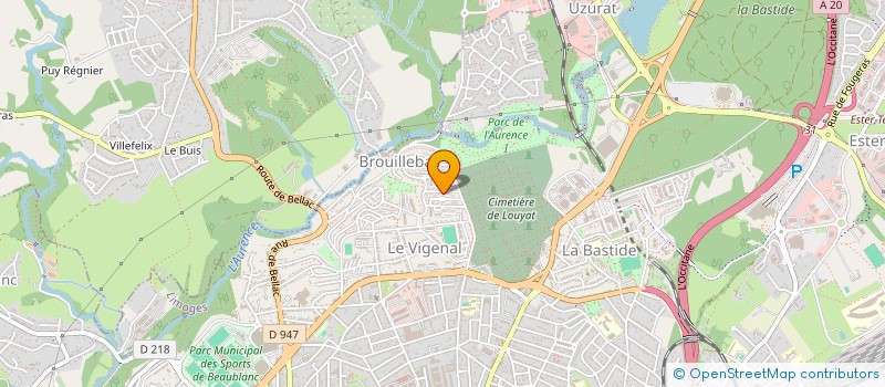localisation de l'entreprise MONSIEUR ROMAIN LOJTEK à LIMOGES