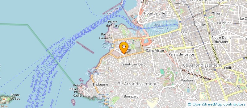 localisation de l'entreprise MONSIEUR ROMAIN LONG à MARSEILLE