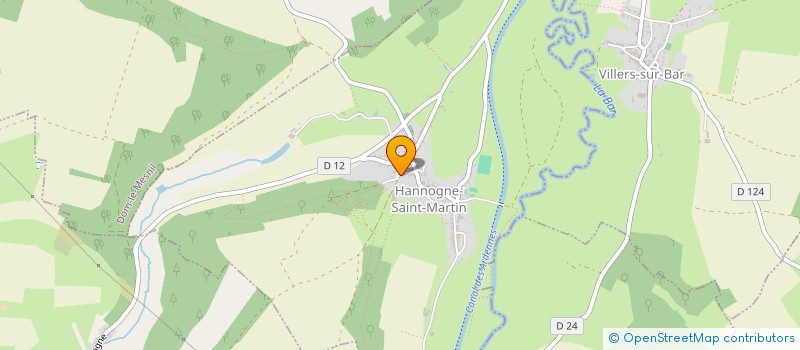 localisation de l'entreprise MONSIEUR ROMAIN LONGIS  HANNOGNE-SAINT-MARTIN