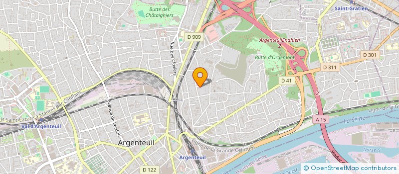 localisation de l'entreprise MONSIEUR ROMAIN LOPEZ à ARGENTEUIL