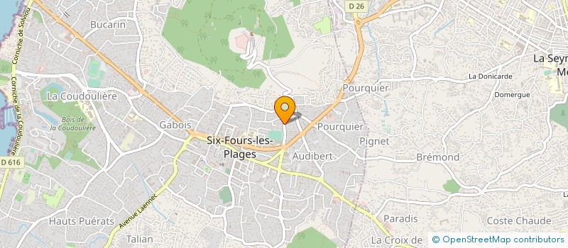 localisation de l'entreprise MONSIEUR ROMAIN LOPEZ à SIX-FOURS-LES-PLAGES