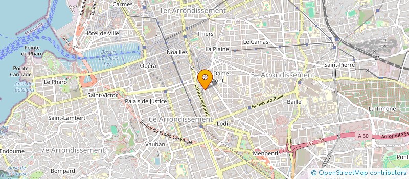 localisation de l'entreprise MONSIEUR ROMAIN LOPEZ à MARSEILLE