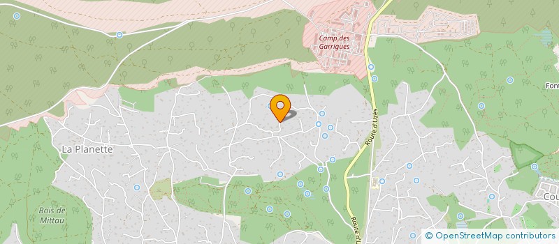 localisation de l'entreprise MONSIEUR ROMAIN LOPEZ--PRADE  NIMES