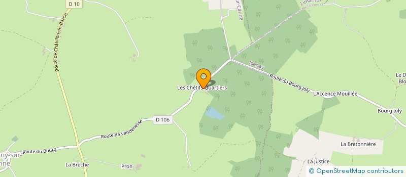 localisation de l'entreprise MONSIEUR ROMAIN LOREAU  MONTIGNY-SUR-CANNE