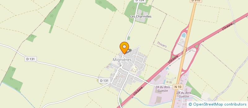 localisation de l'entreprise MONSIEUR ROMAIN LORIDE à MIGNIERES