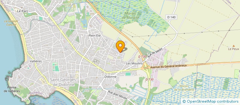 localisation de l'entreprise MONSIEUR ROMAIN LORIOT  SAINT-GEORGES-DE-DIDONNE