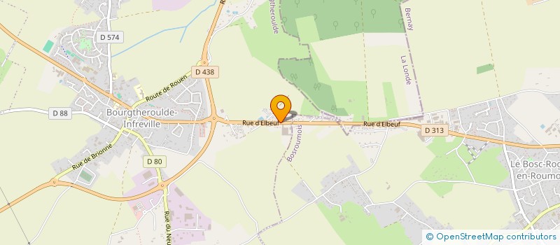 localisation de l'entreprise MONSIEUR ROMAIN LORMIER  GRAND BOURGTHEROULDE