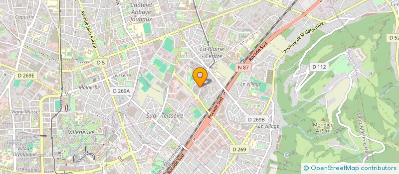 localisation de l'entreprise MONSIEUR ROMAIN LOSETO  SAINT-MARTIN-D'HERES