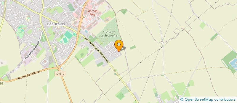 localisation de l'entreprise MONSIEUR ROMAIN LOTTEN  BEAURAINS