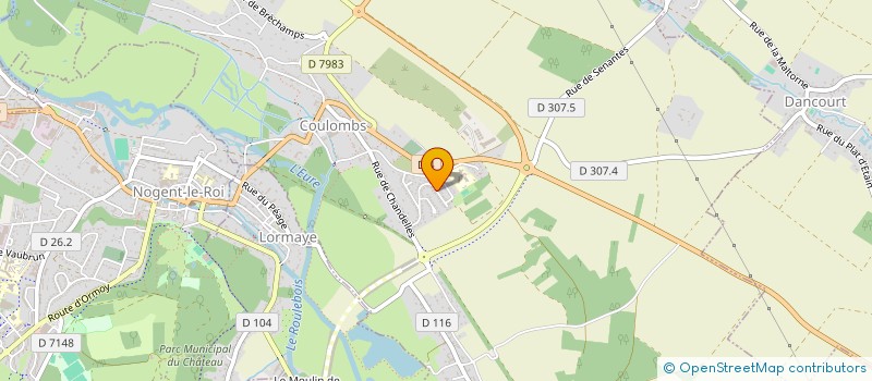 localisation de l'entreprise MONSIEUR ROMAIN LOUP à COULOMBS