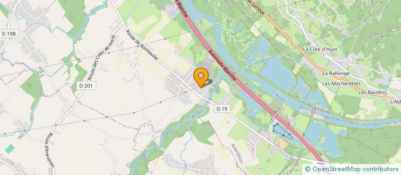 localisation de l'entreprise MONSIEUR ROMAIN LUCAS  ARENTHON