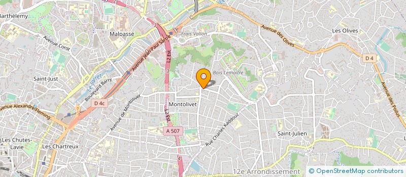 localisation de l'entreprise MONSIEUR ROMAIN LUFEAUX à MARSEILLE