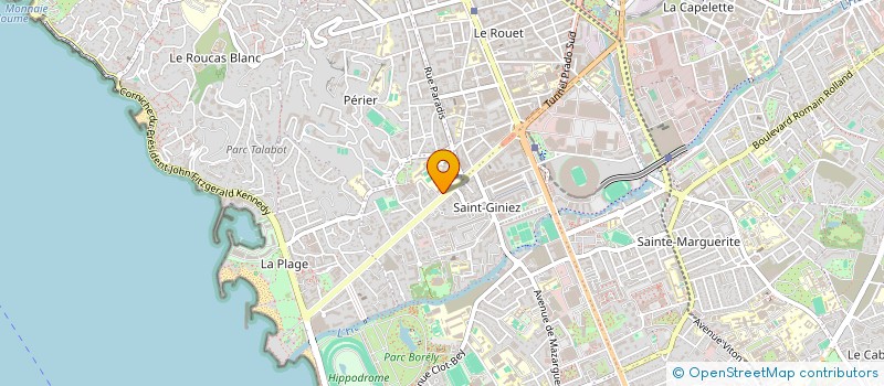 localisation de l'entreprise MONSIEUR ROMAIN LUONGO à MARSEILLE