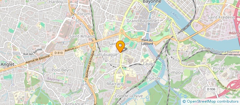 localisation de l'entreprise MONSIEUR ROMAIN MACCHI à BAYONNE