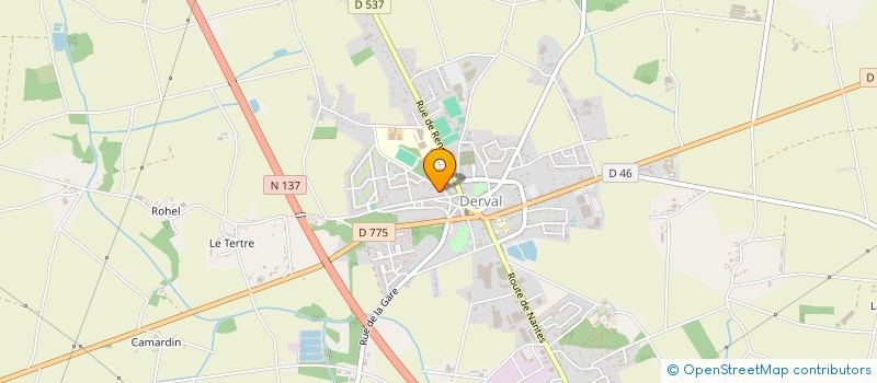 localisation de l'entreprise MONSIEUR ROMAIN MACE  DERVAL