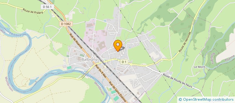 localisation de l'entreprise MONSIEUR ROMAIN MACHADO  BALBIGNY