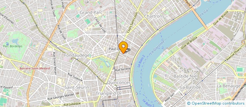 localisation de l'entreprise MONSIEUR ROMAIN MAECKELBERG  BORDEAUX