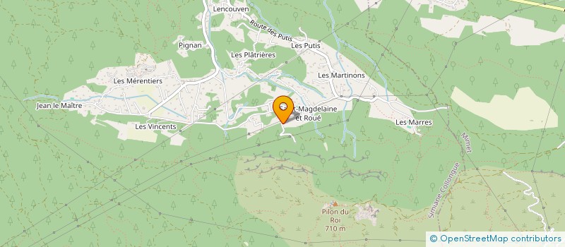 localisation de l'entreprise MONSIEUR ROMAIN MAGARIO  SIMIANE-COLLONGUE