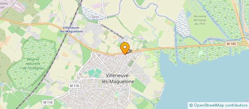localisation de l'entreprise MONSIEUR ROMAIN MAGNETTO à VILLENEUVE-LES-MAGUELONE