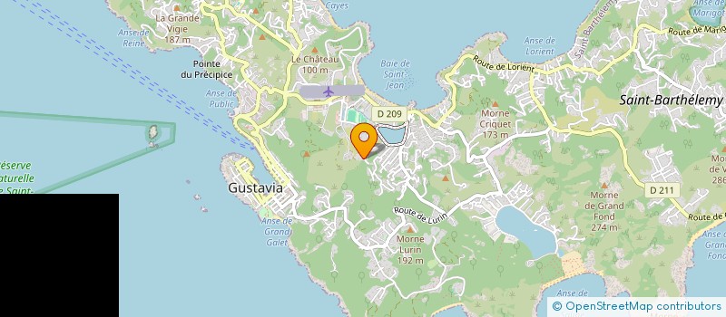 localisation de l'entreprise MONSIEUR ROMAIN MAGRAS  SAINT-BARTHELEMY