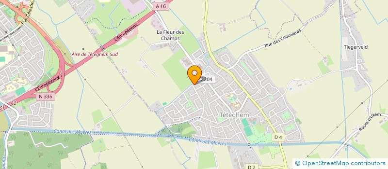 localisation de l'entreprise MONSIEUR ROMAIN MAHIEU  TETEGHEM-COUDEKERQUE-VILLAGE