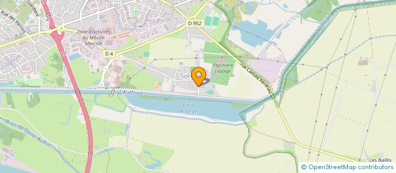 localisation de l'entreprise MONSIEUR ROMAIN MAHOT  SAINTE-GEMMES-SUR-LOIRE