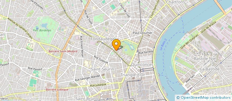 localisation de l'entreprise MONSIEUR ROMAIN MAILLARD  BORDEAUX