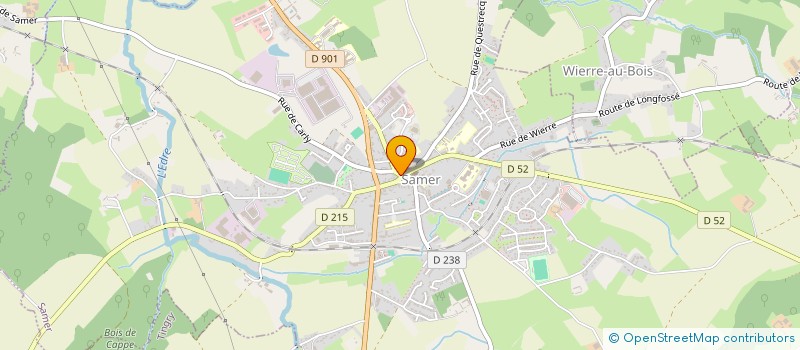 localisation de l'entreprise MONSIEUR ROMAIN MAILLARD  SAMER