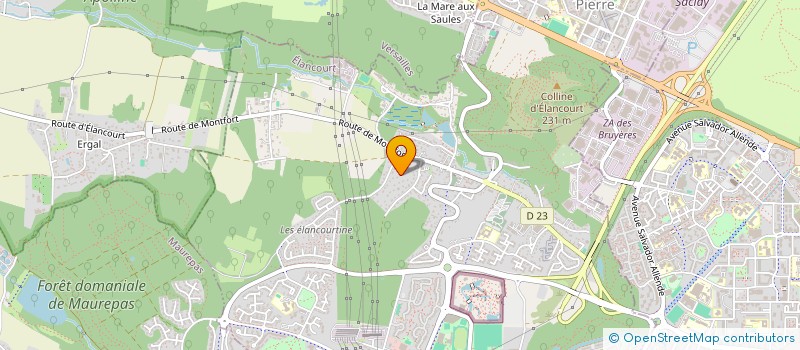 localisation de l'entreprise MONSIEUR ROMAIN MAILLE à ELANCOURT