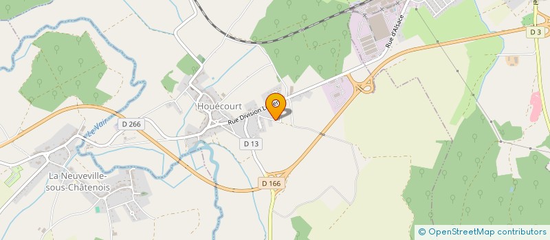 localisation de l'entreprise MONSIEUR ROMAIN MAIO  HOUECOURT