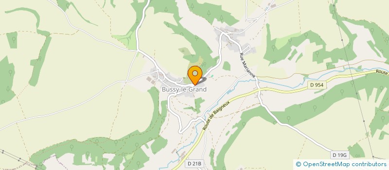 localisation de l'entreprise MONSIEUR ROMAIN MALANDRE  BUSSY-LE-GRAND