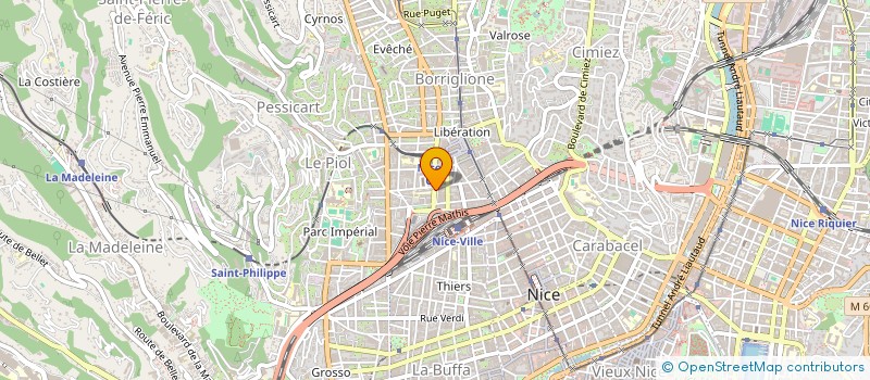 localisation de l'entreprise MONSIEUR ROMAIN MALARE à NICE