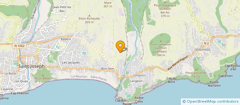 localisation de l'entreprise MONSIEUR ROMAIN MALET  SAINT-JOSEPH