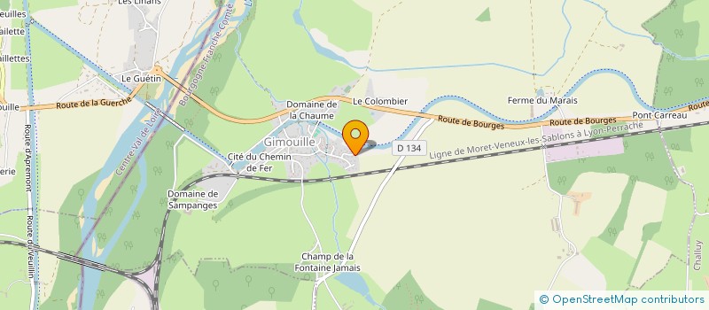 localisation de l'entreprise MONSIEUR ROMAIN MALLARME à GIMOUILLE