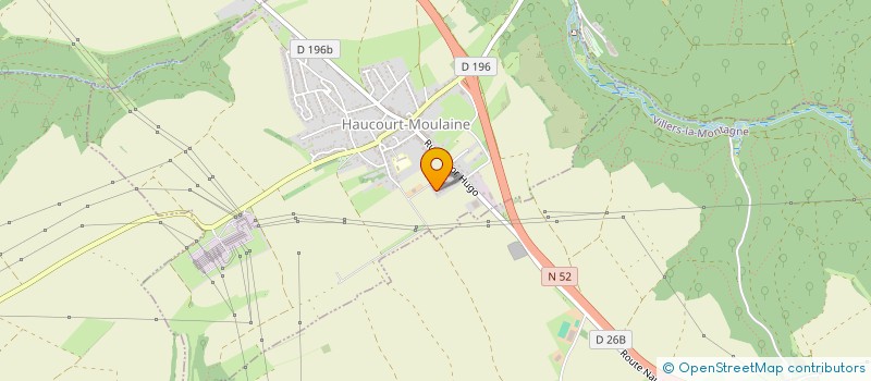 localisation de l'entreprise MONSIEUR ROMAIN MANGIN  HAUCOURT-MOULAINE