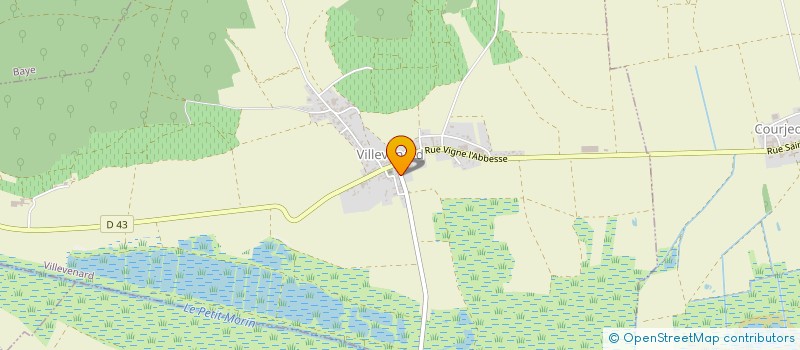 localisation de l'entreprise MONSIEUR ROMAIN MAREST à VILLEVENARD