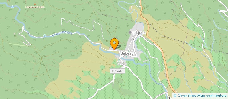 localisation de l'entreprise MONSIEUR ROMAIN MARINIER  BABEAU-BOULDOUX