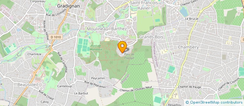 localisation de l'entreprise MONSIEUR ROMAIN MARIO-JALABERT  GRADIGNAN