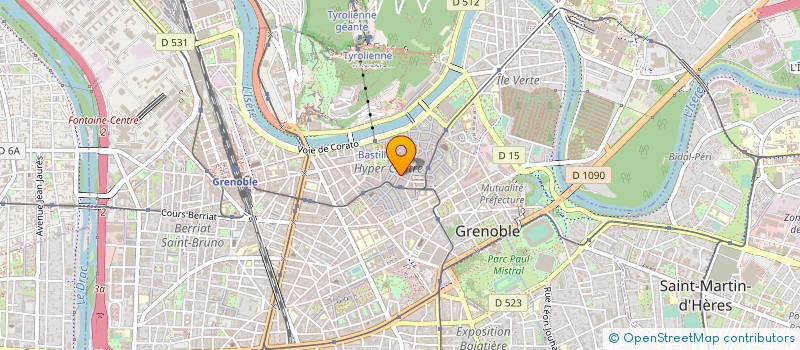 localisation de l'entreprise MONSIEUR ROMAIN MARKOWICZ à GRENOBLE