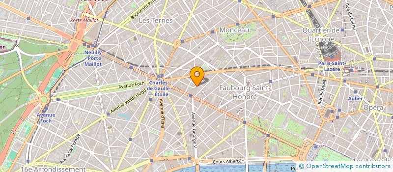 localisation de l'entreprise MONSIEUR ROMAIN MARLIERE  PARIS