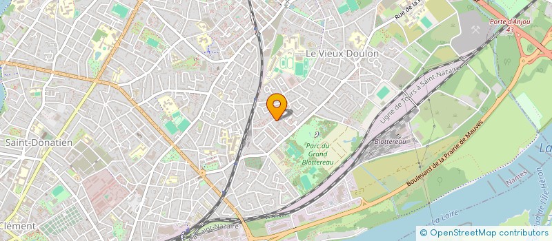 localisation de l'entreprise MONSIEUR ROMAIN MAROLLEAU  NANTES