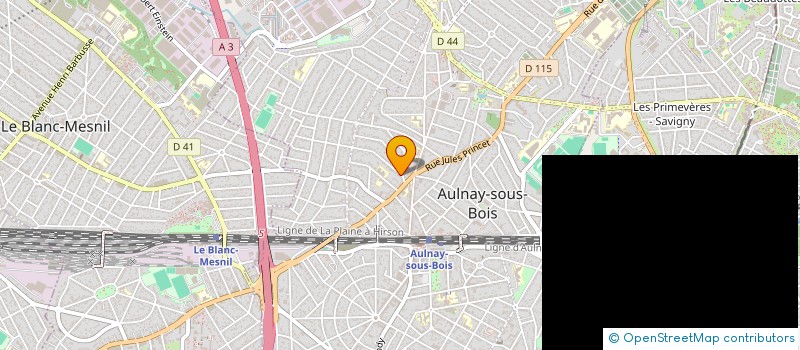 localisation de l'entreprise MONSIEUR ROMAIN MARON à AULNAY-SOUS-BOIS