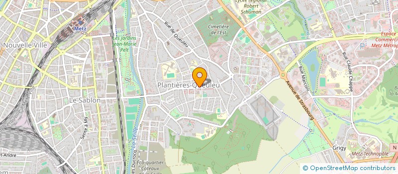 localisation de l'entreprise MONSIEUR ROMAIN MARRAS  METZ